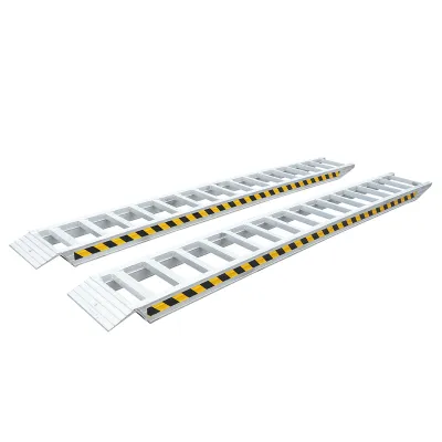 Set rampe aluminiu 4.5T pentru incarcare/descarcare 400x45x14.2cm