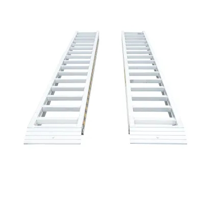 Set rampe aluminiu 4.5T pentru incarcare/descarcare 400x45x14.2cm - imagine 4