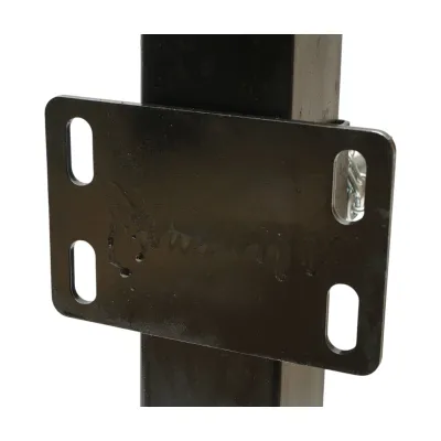 Picior de sprijin remorca reglabil cu manivela 65cm, fixare laterala, sarcina maxima 4000kg - imagine 9