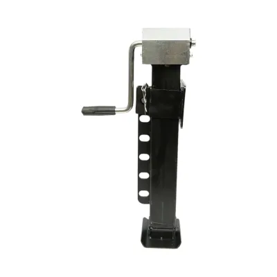 Picior de sprijin remorca reglabil cu manivela 65cm, fixare laterala, sarcina maxima 4000kg - imagine 3