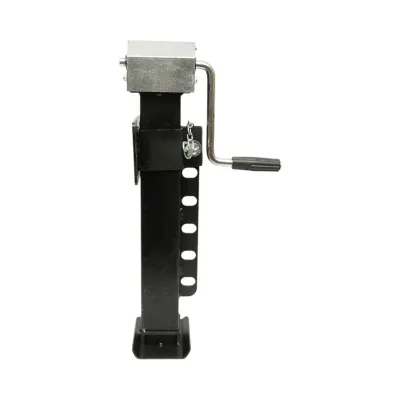 Picior de sprijin remorca reglabil cu manivela 65cm, fixare laterala, sarcina maxima 4000kg - imagine 6