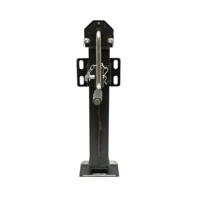 Picior de sprijin remorca reglabil cu manivela 65cm, fixare laterala, sarcina maxima 4000kg - imagine 4