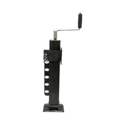 Picior de sprijin remorca reglabil cu manivela 58cm, fixare laterala, sarcina maxima 4000kg - imagine 3