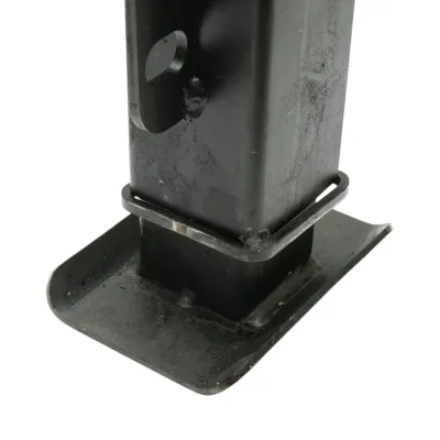 Picior de sprijin remorca reglabil cu manivela 58cm, fixare laterala, sarcina maxima 4000kg - imagine 9