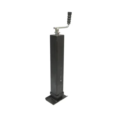 Picior de sprijin remorca reglabil cu manivela 58cm, fixare laterala, sarcina maxima 4000Kg