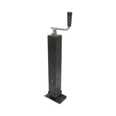 Picior de sprijin remorca reglabil cu manivela 58cm, fixare laterala, sarcina maxima 4000Kg - imagine 2