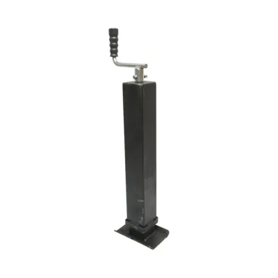 Picior de sprijin remorca reglabil cu manivela 58cm, fixare laterala, sarcina maxima 4000Kg - imagine 4