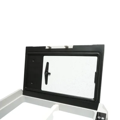 Frigider auto 39.7L cu compresor 12-24-220V, 45W tip troler 726x390x443mm - imagine 5