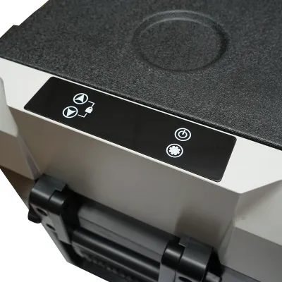 Frigider auto 39.7L cu compresor 12-24-220V, 45W tip troler 726x390x443mm - imagine 12