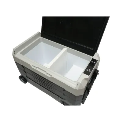 Frigider auto 39.7L cu compresor 12-24-220V, 45W tip troler 726x390x443mm - imagine 6