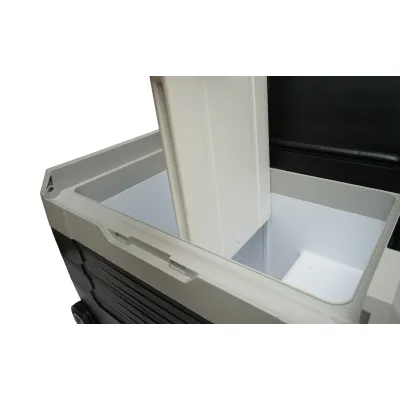 Frigider auto 39.7L cu compresor 12-24-220V, 45W tip troler 726x390x443mm - imagine 7