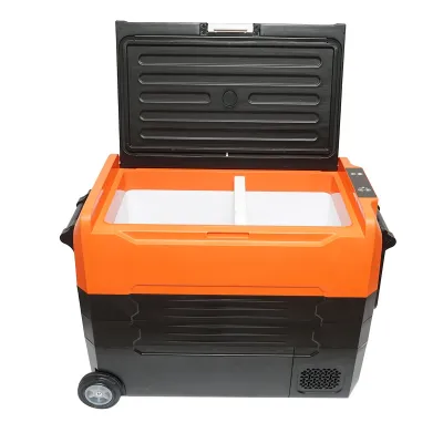 Frigider auto 47L cu compresor 12-24-220V, 45W tip troler 726x390x513mm - imagine 4