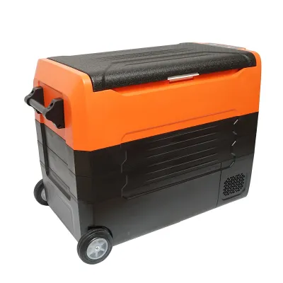 Frigider auto 47L cu compresor 12-24-220V, 45W tip troler 726x390x513mm - imagine 3