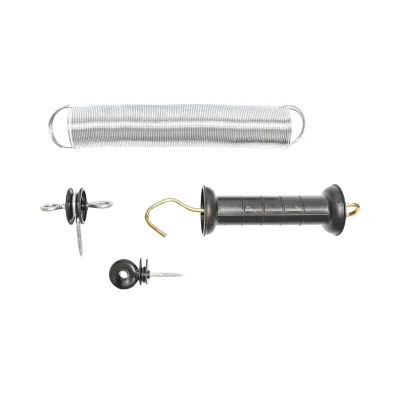Set maner poarta cu arc si izolatori gard electric Breckner Germany - imagine 2