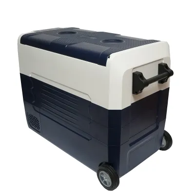 Frigider auto 52L cu compresor 12-24-220V, 45W tip troler 726x390x513mm - imagine 4