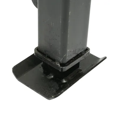 Picior de sprijin remorca reglabil cu manivela 64cm, fixare laterala, sarcina maxima 4000kg - imagine 10