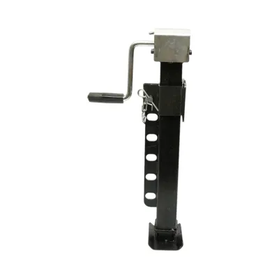 Picior de sprijin remorca reglabil cu manivela 64cm, fixare laterala, sarcina maxima 4000kg - imagine 4
