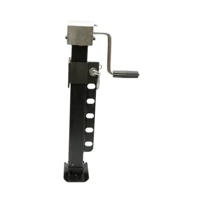 Picior de sprijin remorca reglabil cu manivela 64cm, fixare laterala, sarcina maxima 4000kg - imagine 6