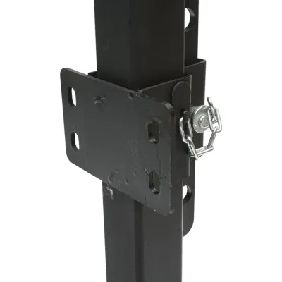 Picior de sprijin remorca reglabil cu manivela 58cm, fixare laterala, sarcina maxima 4000Kg - imagine 5