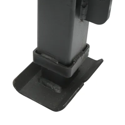 Picior de sprijin remorca reglabil cu manivela 58cm, fixare laterala, sarcina maxima 4000Kg - imagine 6