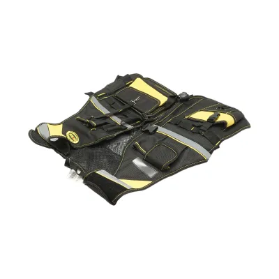 Vesta de lucru cu buzunare pentru scule, material textil Oxford Crownman - imagine 3