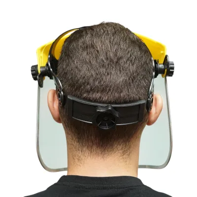 Masca de protectie cu viziera PC cu fixare pe cap reglabila Crownman - imagine 7