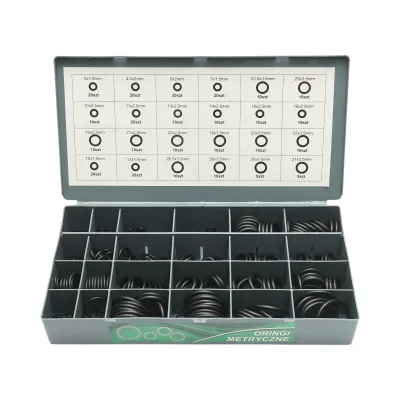 Trusa O-ring inch, metric HNBR 900 piese - imagine 6