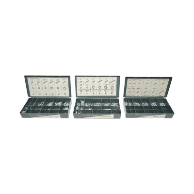 Trusa suruburi pentru lemn, metrice, inch cu piulite si saibe 1200 piese - imagine 2