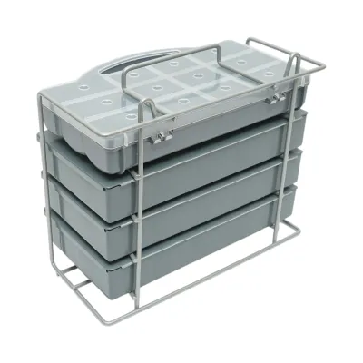 Trusa suruburi pentru lemn, metrice, inch cu piulite si saibe 1200 piese - imagine 4