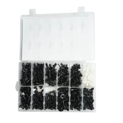Trusa clipsuri plastic auto universale 350 piese - imagine 2