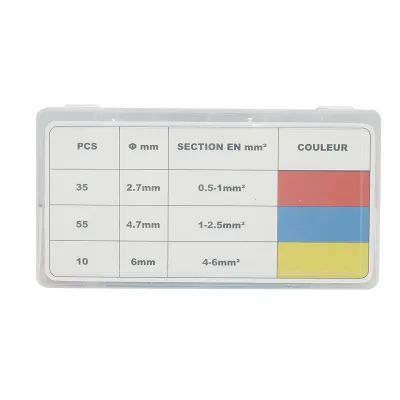 Trusa 100 conectori termocontractabili cu inel de cositor 0.5-6mm2 - imagine 3