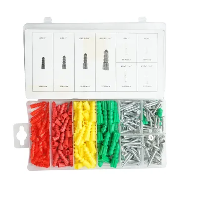Trusa dibluri plastic si holsuruburi 6-10mm 285 piese - imagine 2