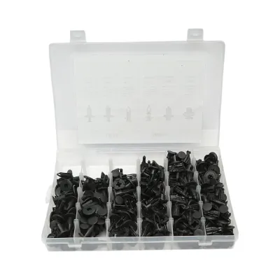 Trusa clipsuri plastic auto universale 200 piese