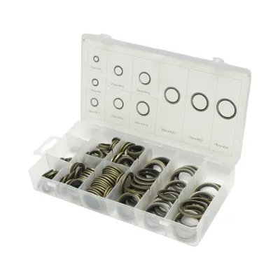 Trusa garnituri metalice cu cauciuc M6-M24 150 piese - imagine 4