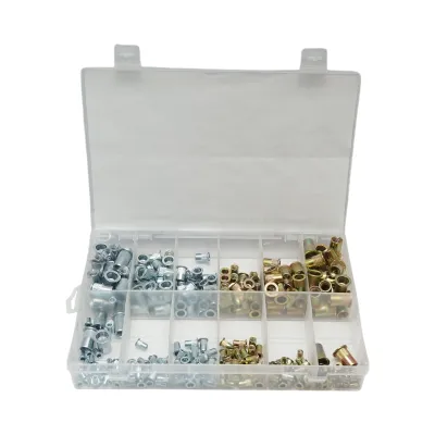 Trusa piulite nit cu guler M3-M10 300 piese