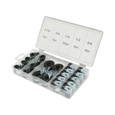 Trusa coliere metalice cu garnitura de cauciuc 42 piese - imagine 4