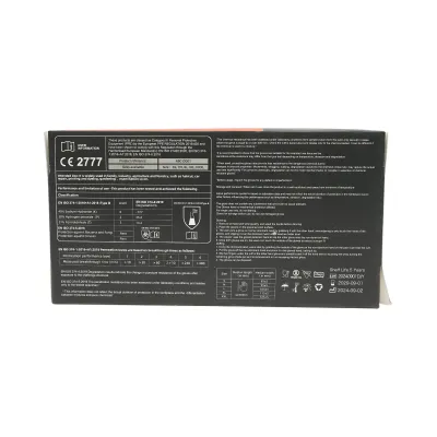Manusi din nitril negre nepudrate cu textura aderenta pe degete, marimea L 100 buc/cutie - imagine 8