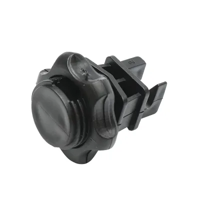 Izolator prindere cu filet negru pentru stalp metalic gard electric Breckner Germany - imagine 4