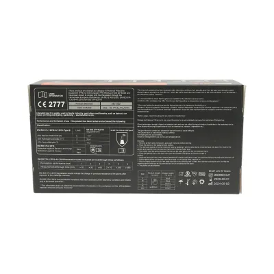 Manusi din nitril sintetic negre nepudrate marimea M 100 buc/cutie - imagine 7