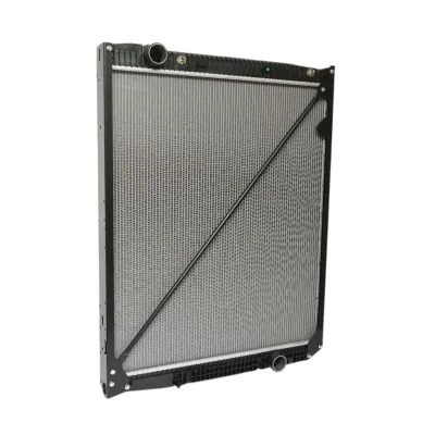 Radiator racire apa motor Mercedes-Benz Actros, Actros MP2, MP3, Zetros 952x816x42mm cod OEM 9425001103, A9425001103, 9425001703, 9425003103, 9425003203, 9425003303, 62649A, 18T 96-02, A942 500 11 03 - imagine 2