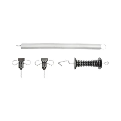 Set maner poarta cu arc si izolatori gard electric Breckner Germany - imagine 2