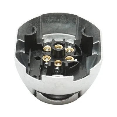 Priza remorca aluminiu 7 pini 6V/12V cod OEM TM3000B Breckner Germany - imagine 4
