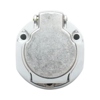 Priza remorca aluminiu 7 pini 6V/12V cod OEM TM3000B Breckner Germany - imagine 2