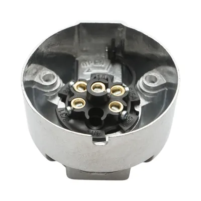 Priza remorca aluminiu 5 pini 24V cod OEM 8JB001940-001 Breckner Germany - imagine 4