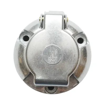Priza remorca aluminiu 5 pini 24V cod OEM 8JB001940-001 Breckner Germany - imagine 2