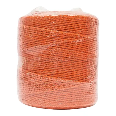 Rola fir portocaliu fi 2,5 mm 3x0.15 mm SS, 7.4 Ohm/m, 500m gard electric Breckner Germany - imagine 2