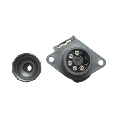 Priza remorca 5 pini 24V ABS/EBS universala cod OEM 51305147 Breckner Germany - imagine 4