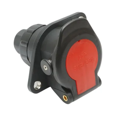Priza remorca 7 pini 24V ABS/EBS universala cod OEM 8JB007645-021 Breckner Germany - imagine 5