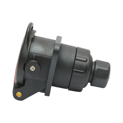 Priza remorca 7 pini 24V ABS/EBS universala cod OEM 8JB007645-021 Breckner Germany - imagine 3