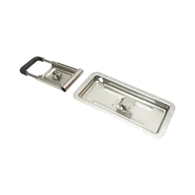 Incuietoare usa camion incastrat 16mm cu 2 chei din otel inoxidabil 270x130x23.5mm - imagine 5